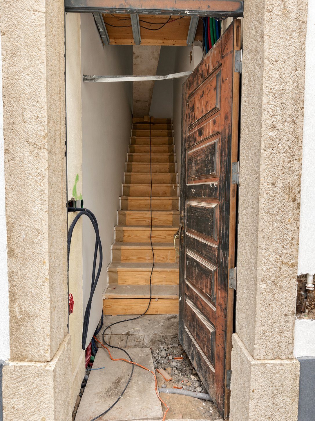 The original staircase
